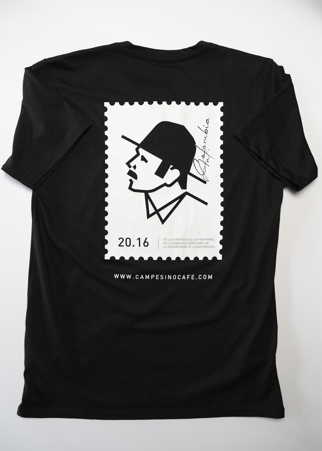 Camiseta Campesino Oversize - Negro