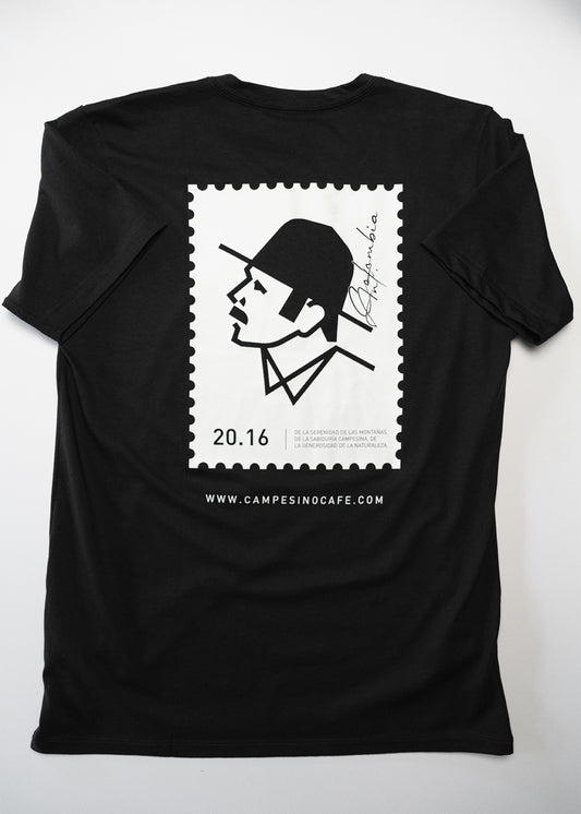 Camiseta Campesino Oversize - Negro