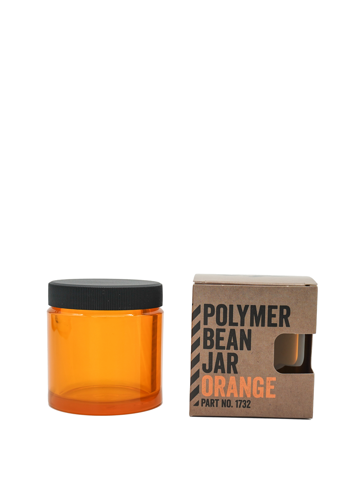 Bean Jar Polímero - Color Naranja
