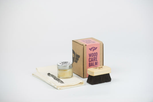 Wood care balm set